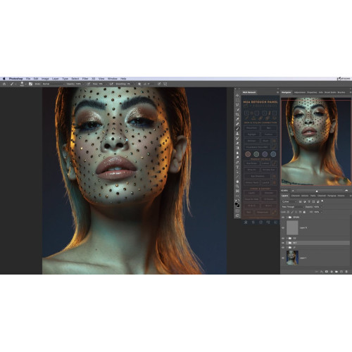 Установка MUA Retouch Panel