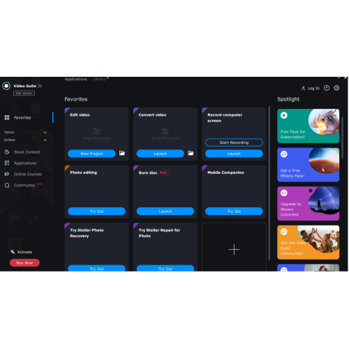 Установка Movavi Video Suite